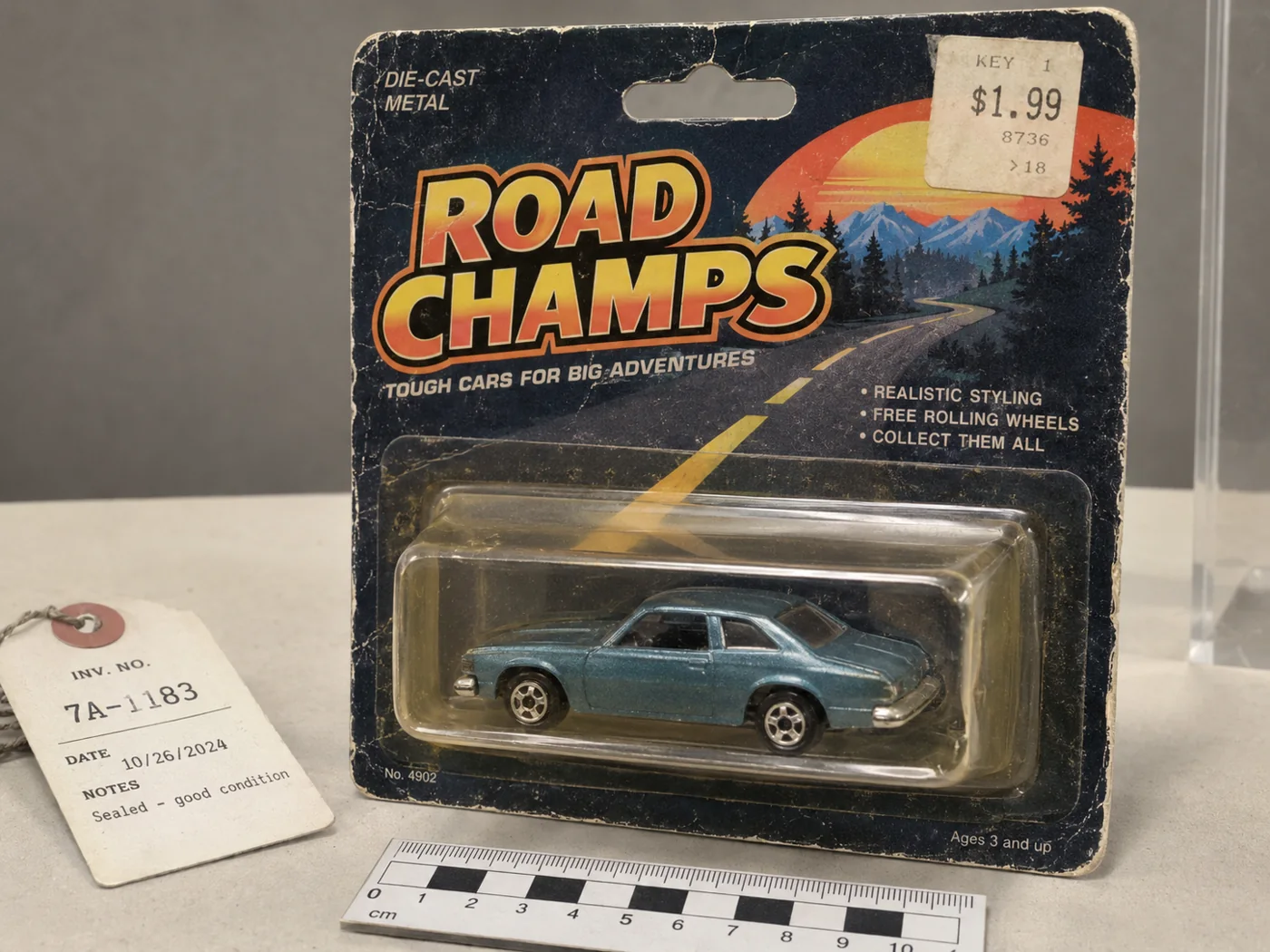 Sealed die-cast vehicle