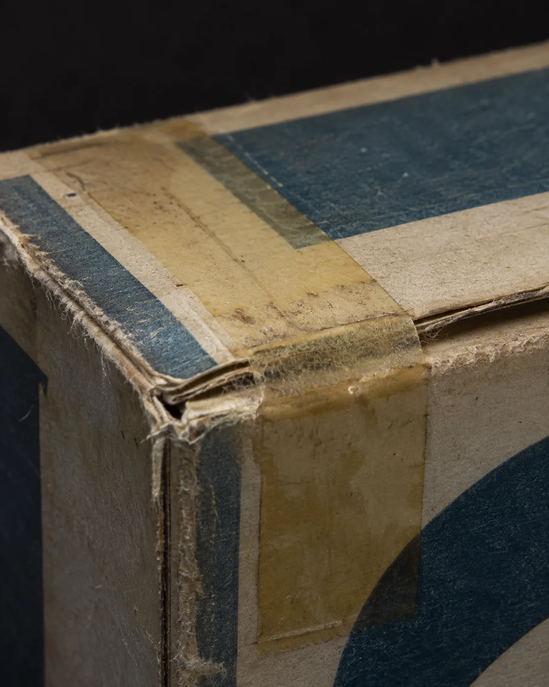 Aged factory tape